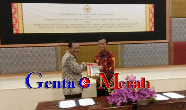 Untuk Kali Kedelapan, Kota Metro Kembali Meraih Opini WTP