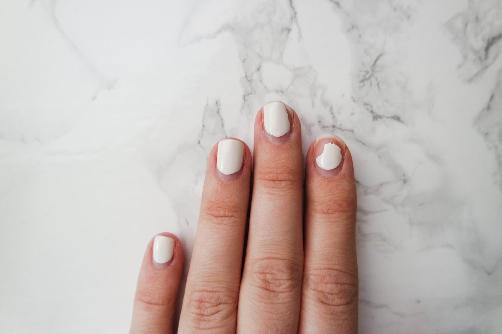 Franish How To Do An At Home Manicure Here S What We Re Starting With I Think This Is About 2 5 Weeks Old If It Wasn T For The Fact That Was Doing A Lot Of Work Around House