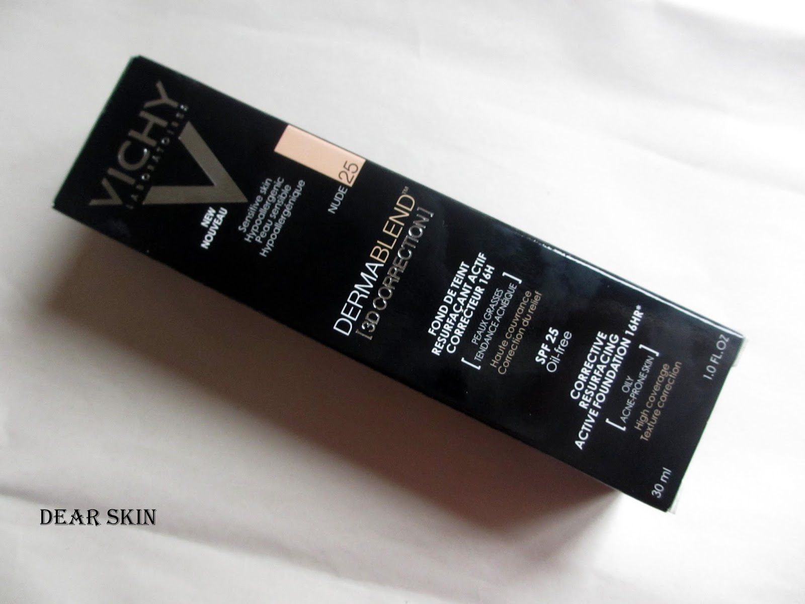 Dear Skin: VICHY DERMABLEND [3D CORRECTION] NIJANSA 25 NUDE