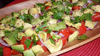 Random Acts of Food: Tomato, Onion & Avocado Salad