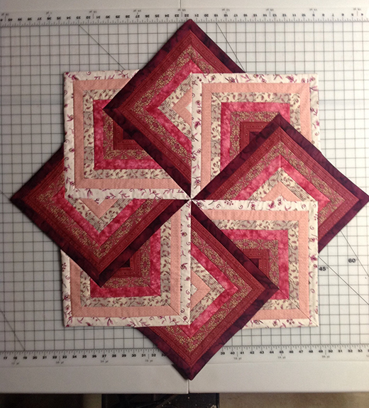 Quilting Land Strata Star Table Topper