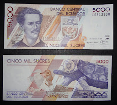Ecuador  1996 - 5000 sucres