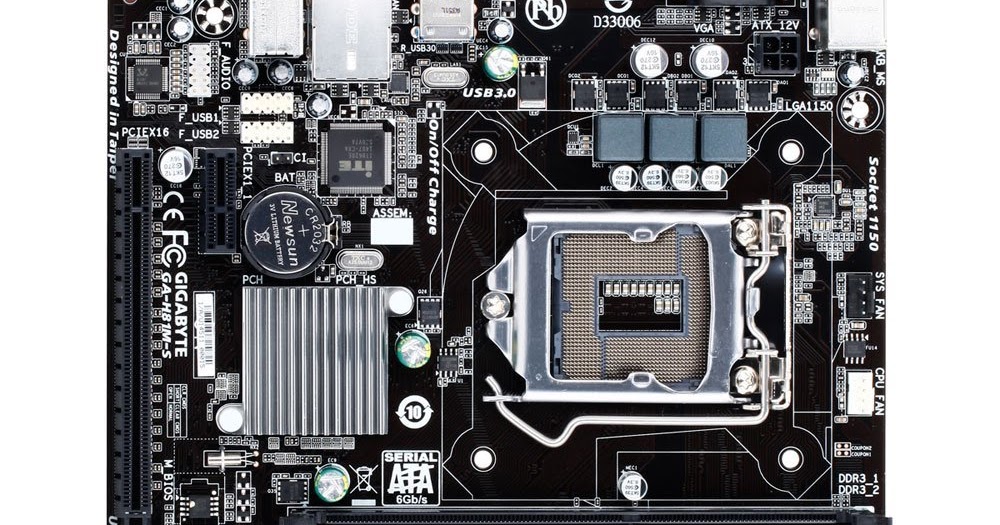 GIGABYTE GA-H81M-S MOTHERBOARD TESTED OK BIOS AND SCHEMATIC DIAGRAM
