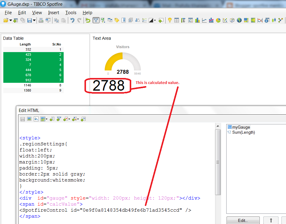 spotfire mentor Gauges in Spotfire