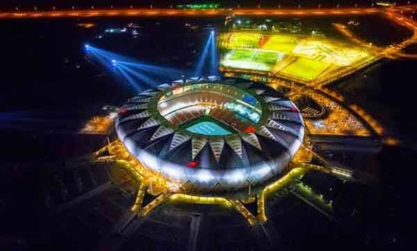 King Abdullah Sports City (KASC), Open, King's Cup. Jeddah, Saudi, Football Stadium, Gulf.