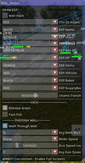 Cách Hack Rules of survival - Bản ImGui Cách Hack Rules of survival - Bản ImGui
