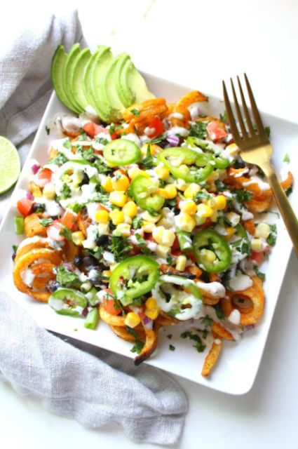 Loaded Vegan Taco Fries @HealthyLivingandLifestyle Loaded Vegan Taco Fries @HealthyLivingandLifestyle