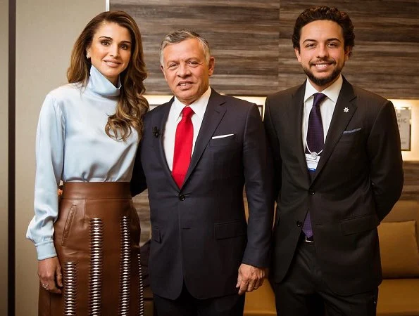 King Willem-Alexander, Queen Maxima, King Philippe, Queen Mathilde, King Abdullah II, Queen Rania, Crown Prince Haakon, Crown Princess Mette-Marit