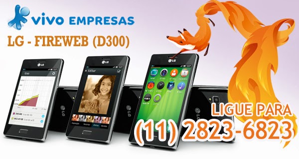 LG - FIREWEB (D300) da Vivo - LG Fireweb 4.0” HVGA Câmera 5 MP Wi-Fi, GPS 4GB. LIGUE PARA (11) 2823-6823 LG - FIREWEB (D300) da Vivo - LG Fireweb 4.0” HVGA Câmera 5 MP Wi-Fi, GPS 4GB. LIGUE PARA (11) 2823-6823