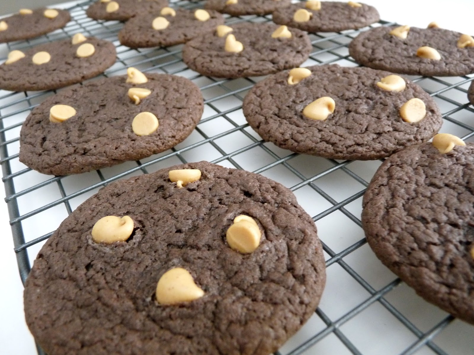 Chocolate Fudge & Peanut Butter Chip Cookies