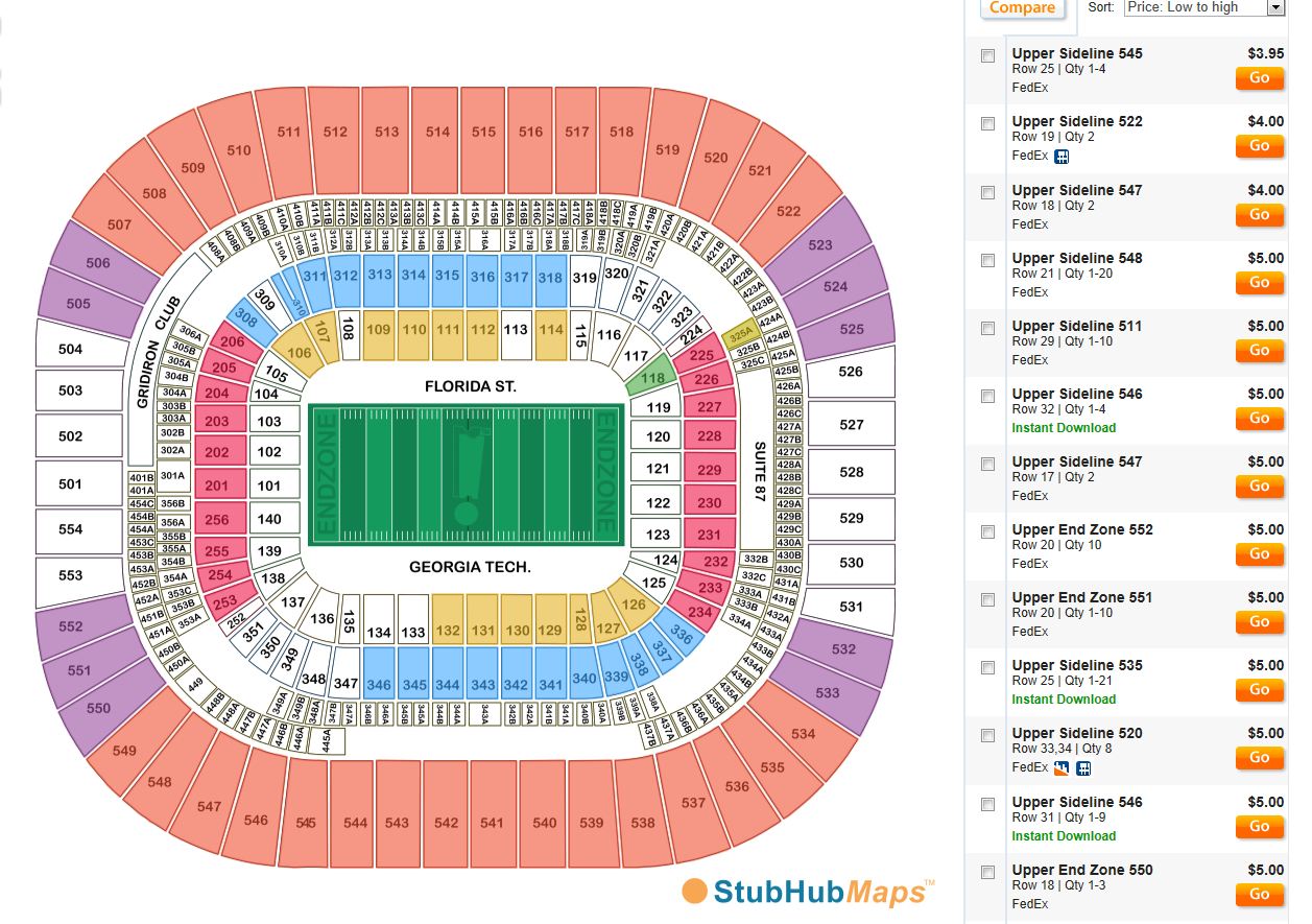 The Tangeman Family Blog: ACC Championship Tickets Available! $3.95 a