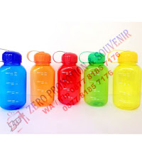 Botol segi empat 600 ml plastik