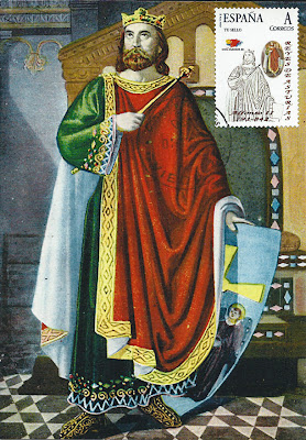 tarjeta, Alfonso II, sello