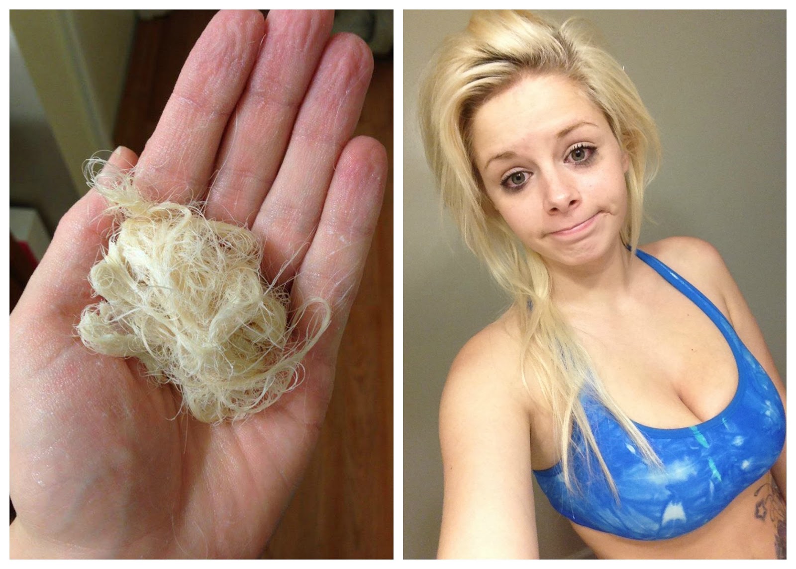 Damaged Bleached Hair Falling Out.