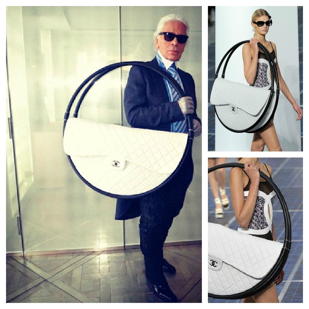 Chanel debuts HUGE hula hoop bag at Paris Fashion Week