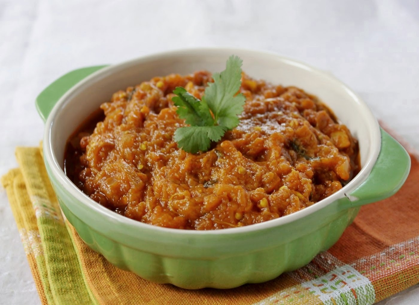 Punjabi Baingan Bharta (Eggplant Curry) Recipe You n Mine Recipes