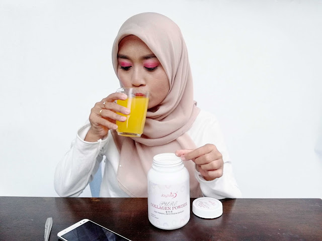 Joymix Pure Collagen Powder Minuman Untuk Kulit Licin Dan Berseri