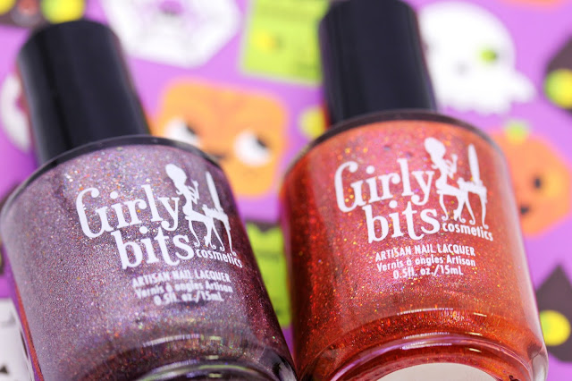 Girly Bits October 2017 CoTM Duo Colours of the Month