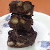 Chocolate almonds fudge