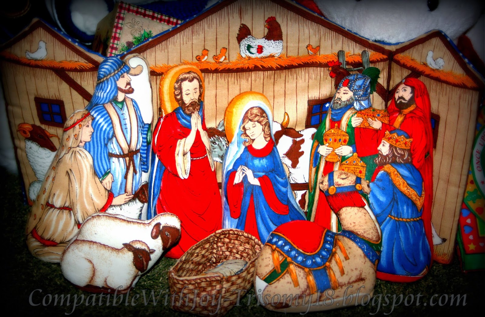 Compatible With JoyTrisomy18 Where's Baby Jesus?