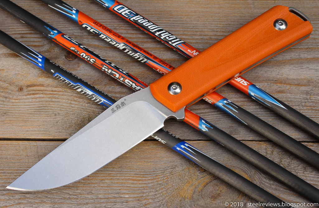 Steel Reviews Review Sanrenmu S611 compact fixed blade knife