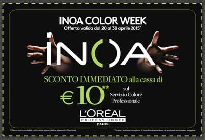 Inoa Color Week coupon