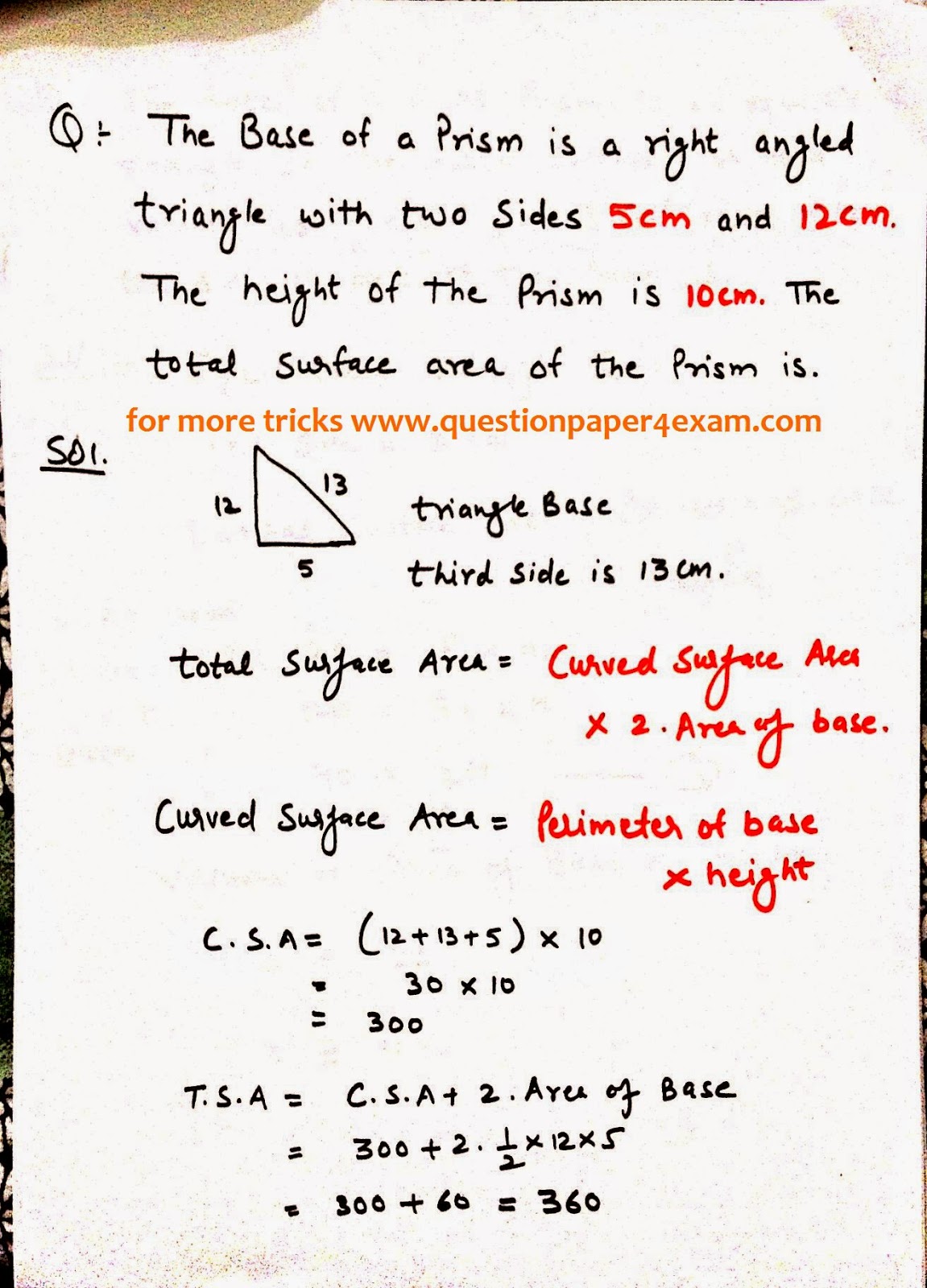PRISM FORMULAS SSC