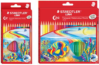Staedtler Pensil Terbaik Untuk Anak - Luna Triangular Watercoloured