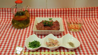 receta de higaditos de conejo al ajillo