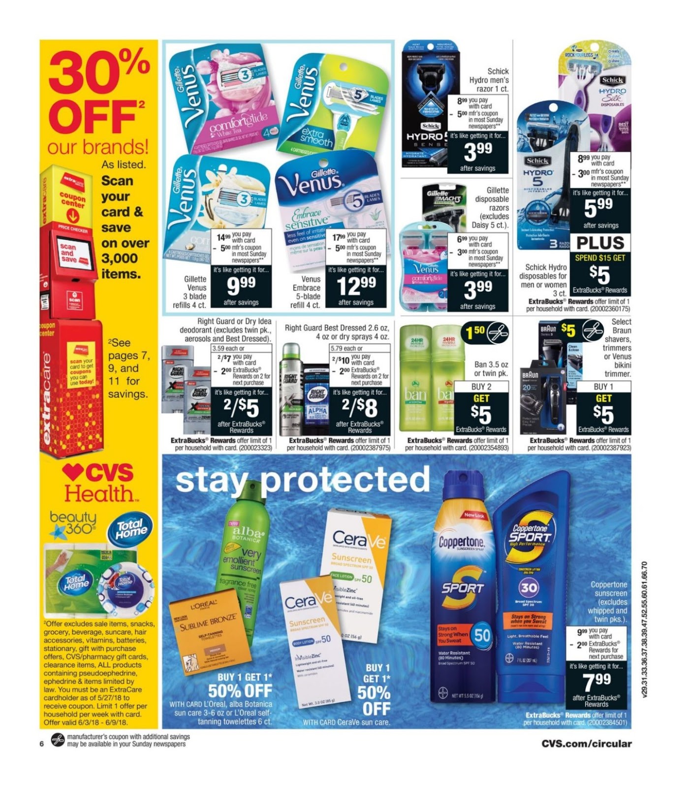 cvs weekly ad june 3 9 2018 weekly ads circulars and flyers cvs weekly flyer befrugal