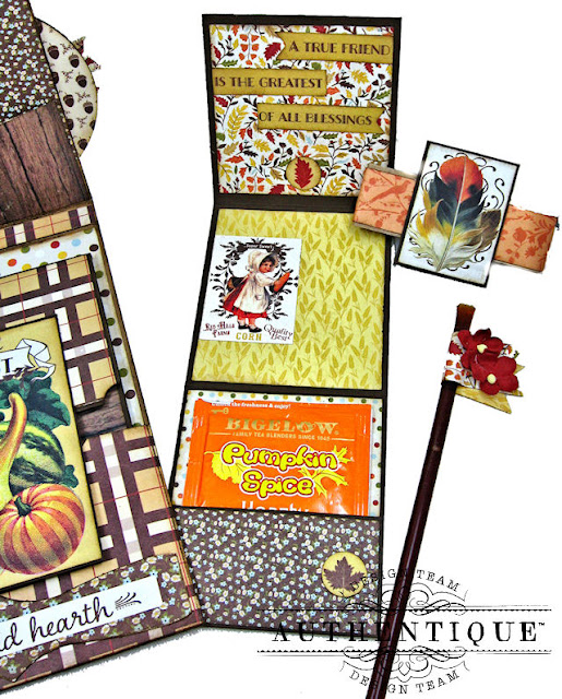 Authentique Pleasant Fall Card Folio by Kathy Clement Photo 04
