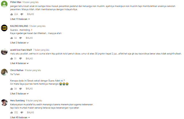 Bukan Hanya Roger Danuarta, Mualaf Cilik Bersuara Indah Ini Juga Membuat Ayahnya Masuk Islam