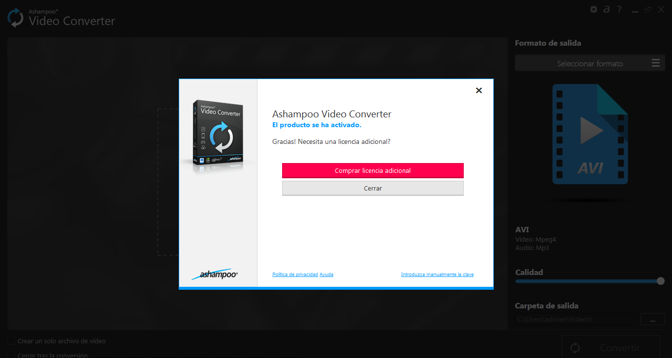 Ashampoo Video Converter 1.0.0.44 Multilingual + Portable Screenshot_3
