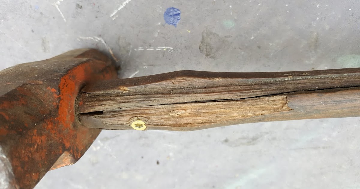 Gear Acres at Top of the Hill Replacing a Broken Handle on a Sledge