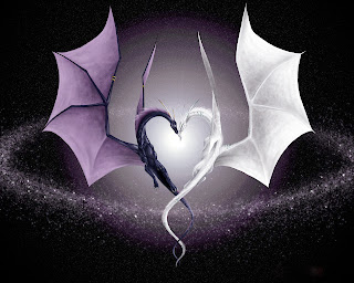 fantasy 3d Dragon love, image, pictures 