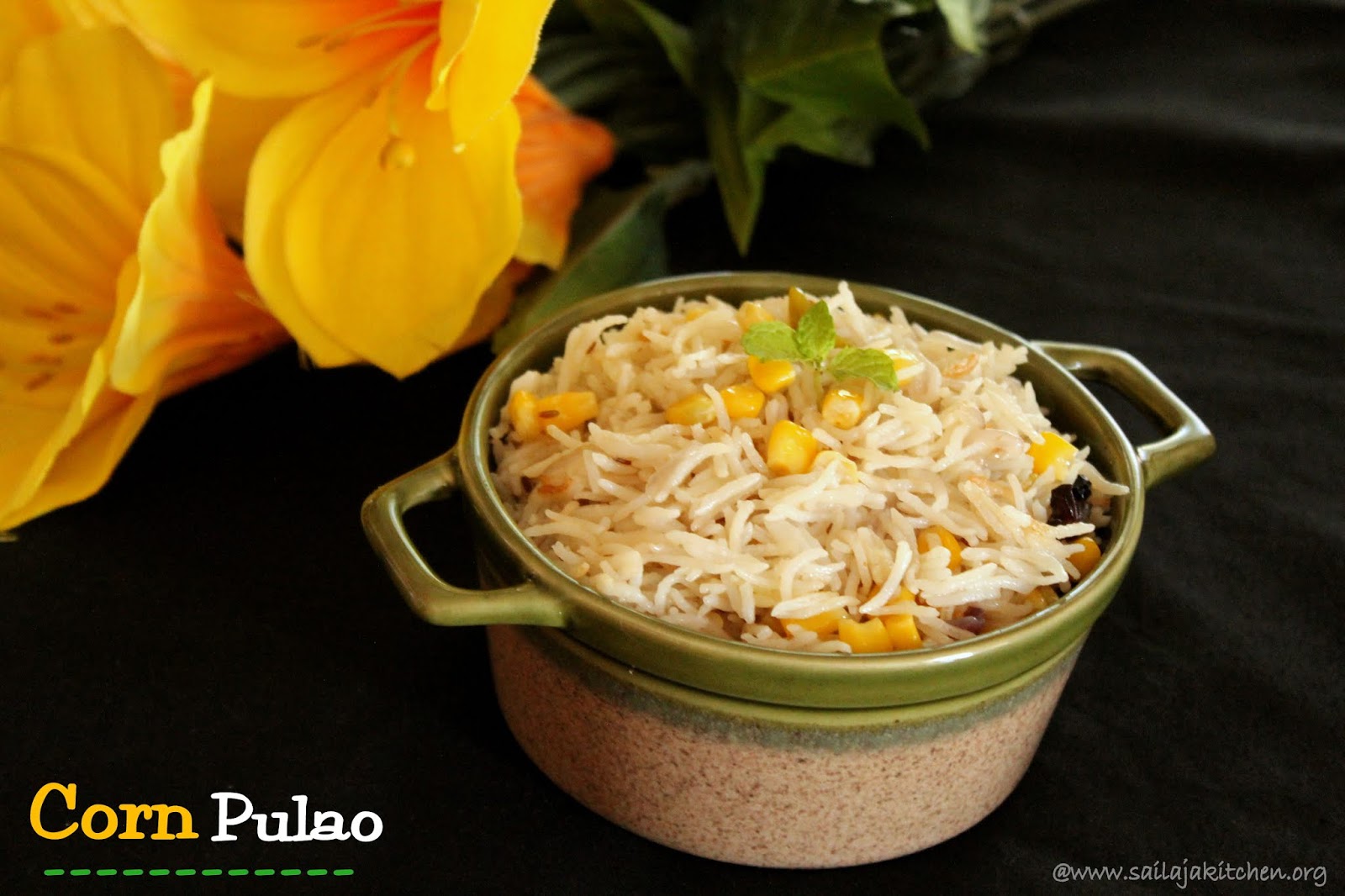 Sailaja Kitchen...A site for all food lovers!: Vegetarian Rice Recipes