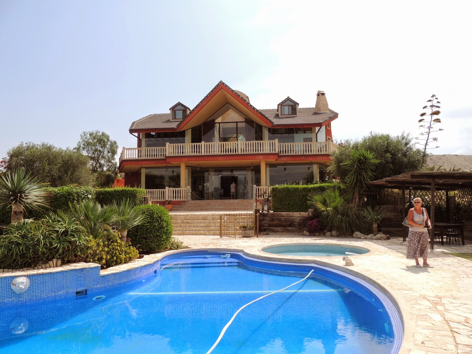 Travels with Nicky Grand Design house in Spain