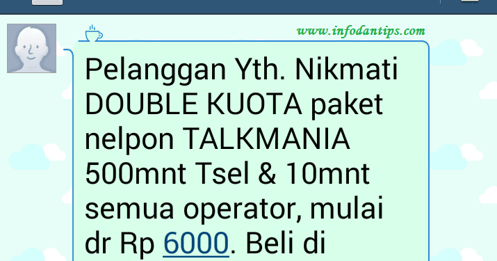 Cara Daftar TalkMania Double Kuota Telkomsel Simpati