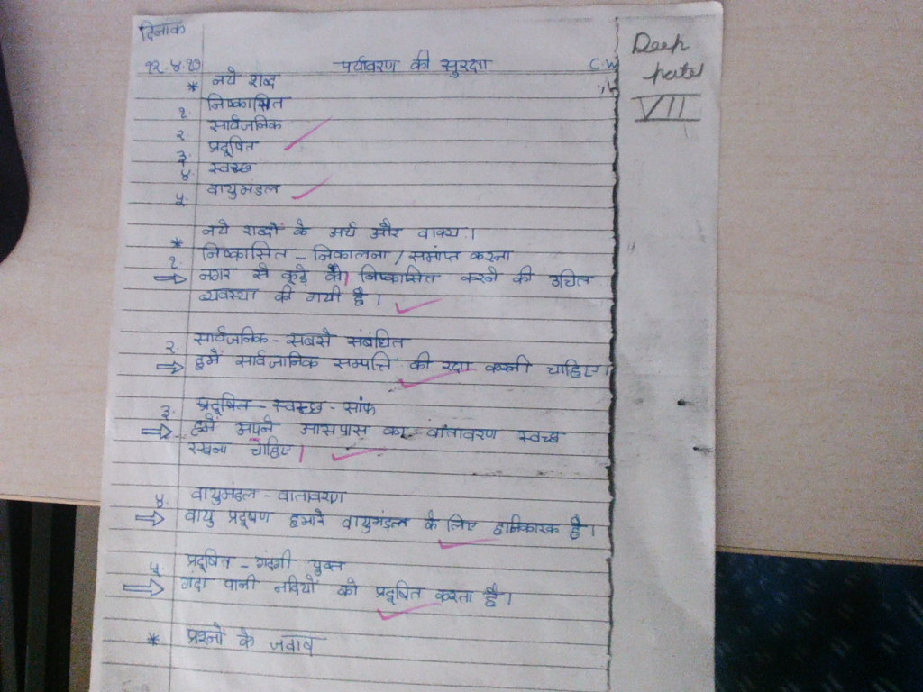 Paryavaran suraksha in hindi picture