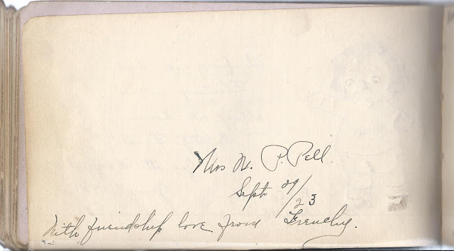 Heirlooms Reunited: 1920s Autograph Album of Alice Pell of New Bedford ...