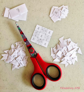 English Paper Piecing - paper templates