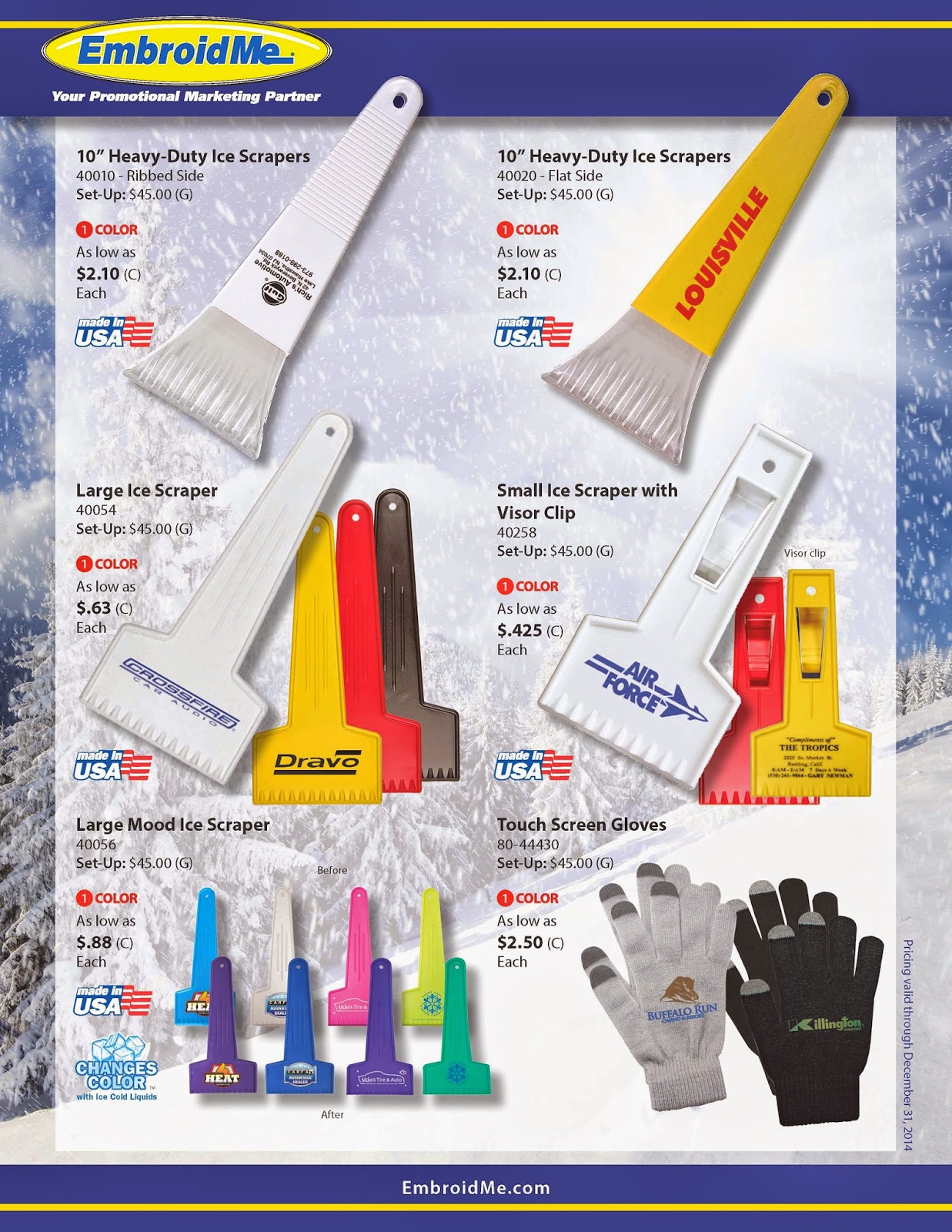 Baltimore Promotional Products Use Branded Ice Scrapers to Keep in