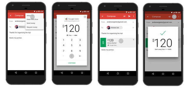 كيف تقوم بإرسال و إستقبال الأموال عن طريق تطبيق Gmail على الأندرويد Gmail-google-wallet-840x390