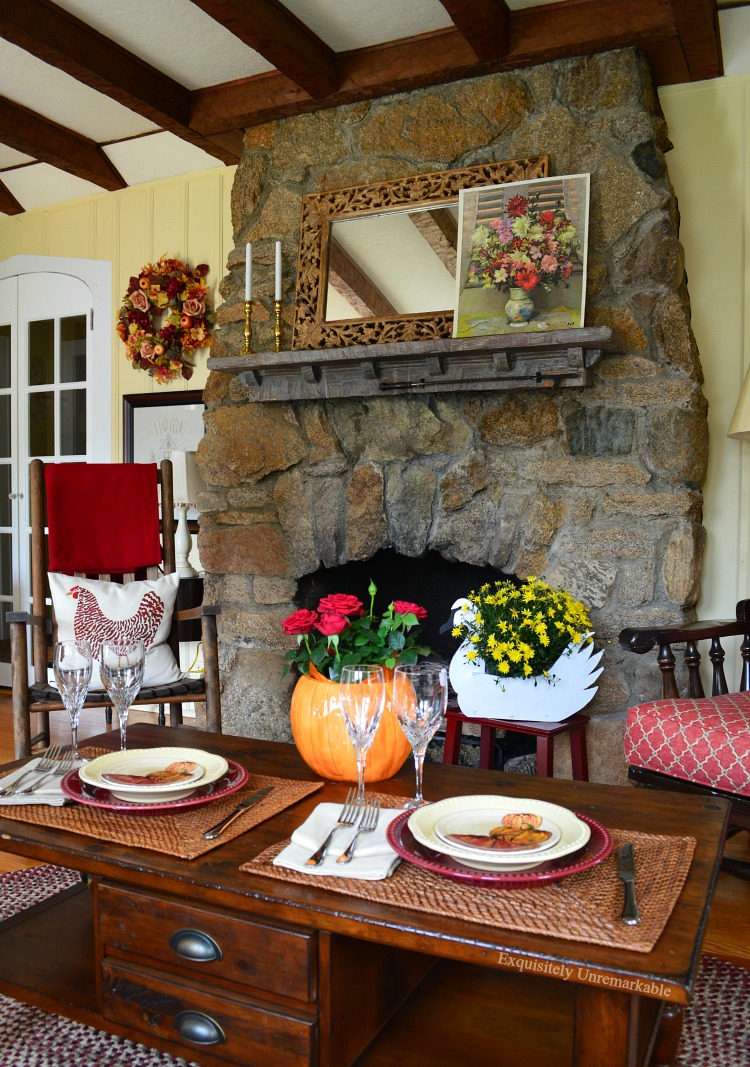 Cottage Style Living Room Decor For Fall