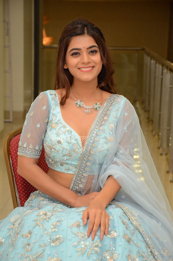 Yamini Bhaskar at Nartanasala movie pre-release