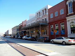 Walking in the Strand Historic District