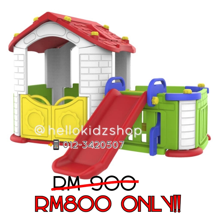 NH KIDS COLLECTION GIANT PLAYHOUSE 3IN1 (KOREAN PLAYHOUSE)