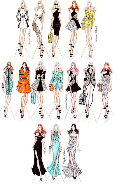 Hayden Williams Fashion Illustrations September 2011