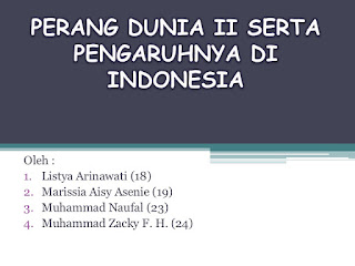 Jawaban Esai Bab 2 IPS Kelas 9 Halaman 52 (Perang Dunia II dan Pengaruhnya)
