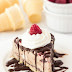 Nutella and Raspberry Swirl Ice Cream Cake with Ice Cream Cone Crust.